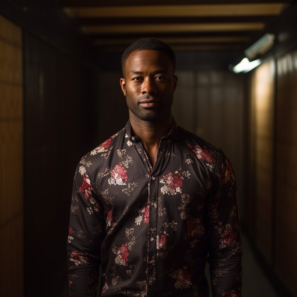 Silk Dress Shirt - Kimono Koi