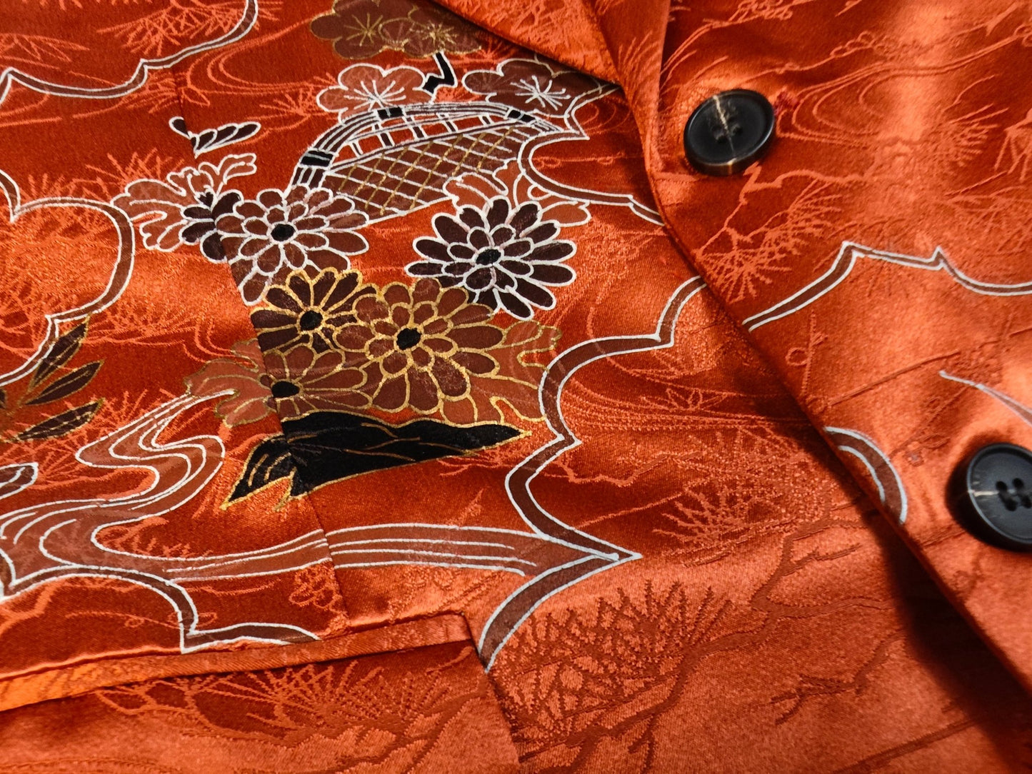 Copper Zen Kimono Jacket - Kimono Koi