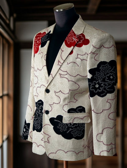 Crimson Blossom: Kimono Jacket - Kimono Koi