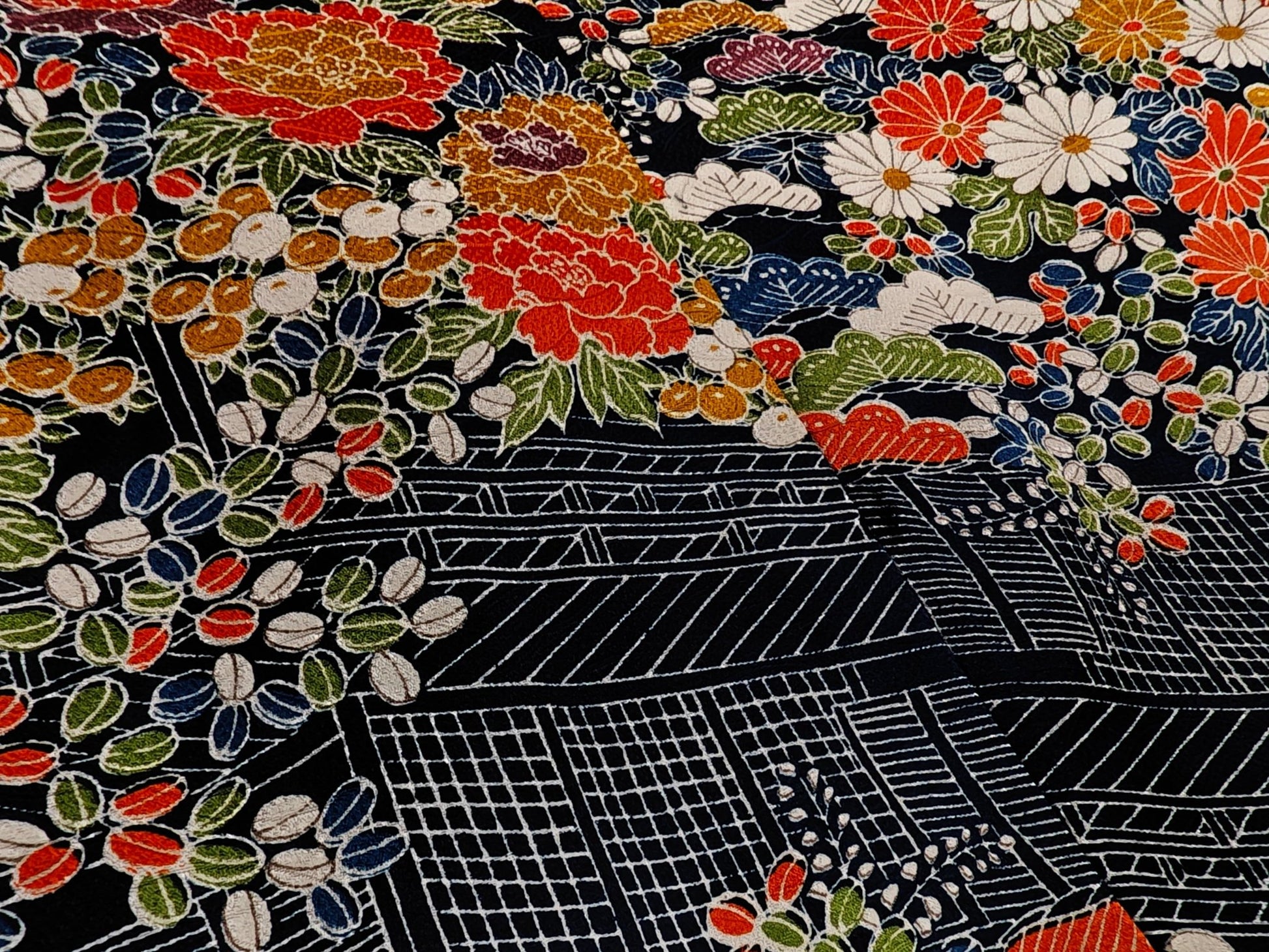 Floral Symphony: Kimono Jacket - Kimono Koi