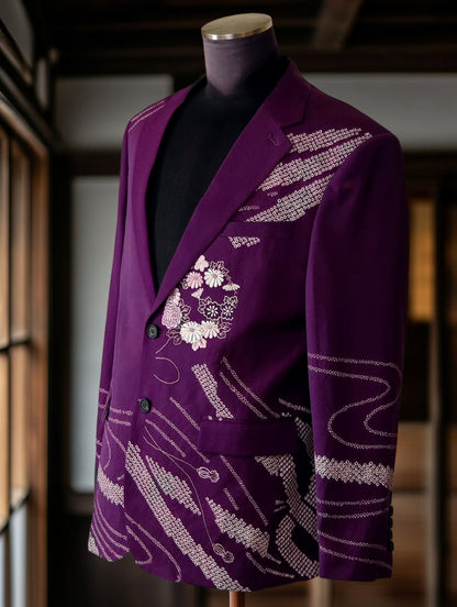 Imperial Bloom: Kimono Jacket - Kimono Koi