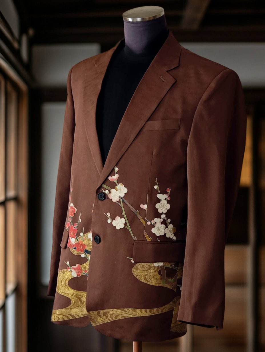 Plum Blossom: Kimono Jacket - Kimono Koi