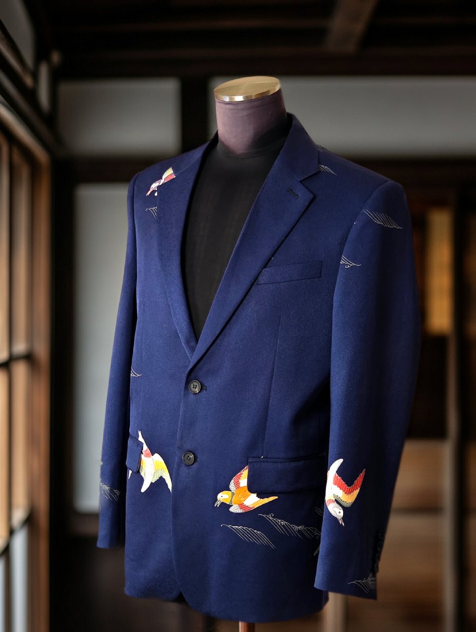 Sebiro 背広 Kimono Blazer - Kimono Koi